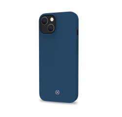 Celly Cromo funda para teléfono móvil 17 cm (6.7") Azul