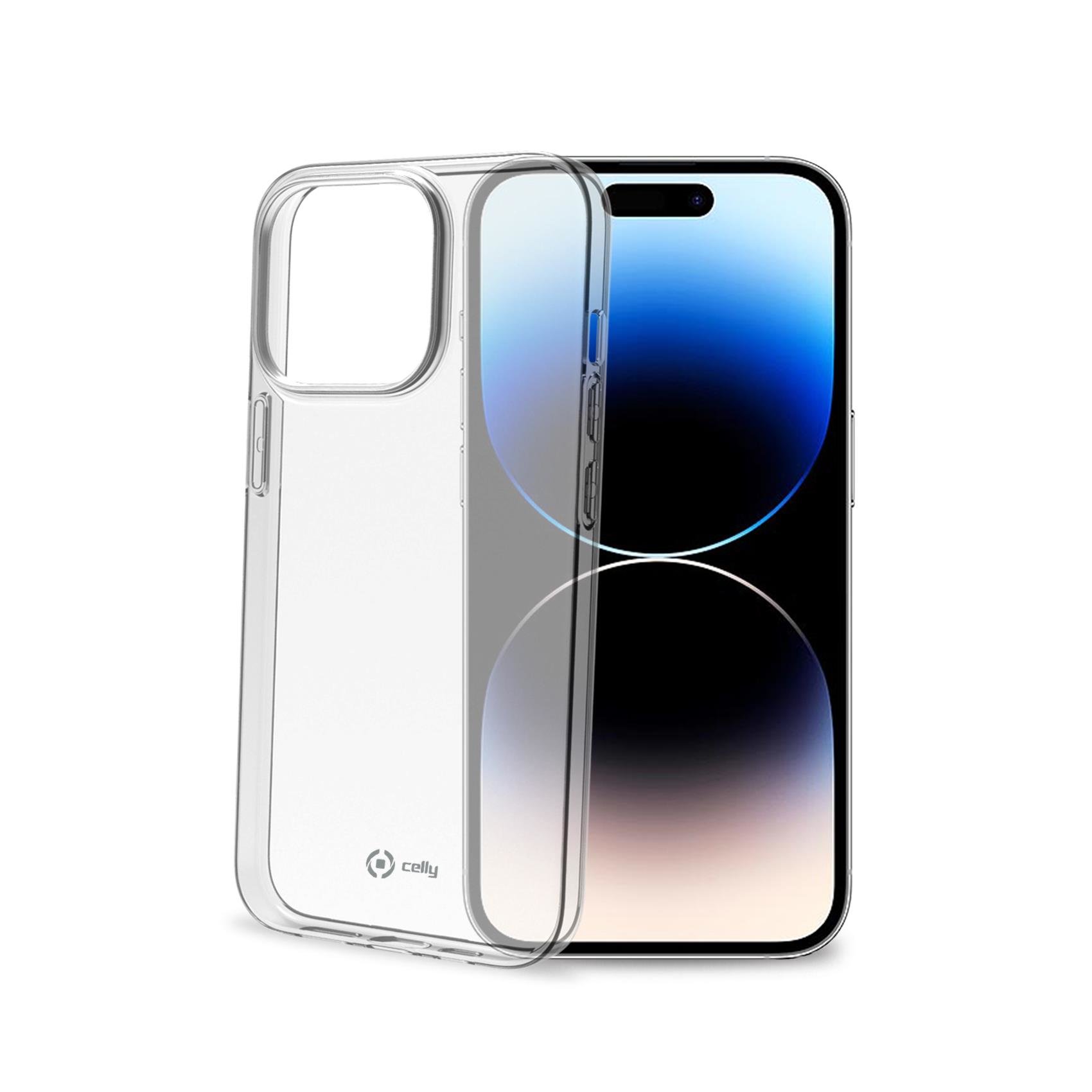 Celly Gelskin mobile phone case 15.5 cm (6.1") Cover Transparent