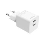 Celly TC2USBC20WWH cargador de dispositivo móvil Smartphone, Tableta Blanco Corriente alterna Interior