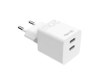 Celly TC2USBC20WWH cargador de dispositivo móvil Smartphone, Tableta Blanco Corriente alterna Interior