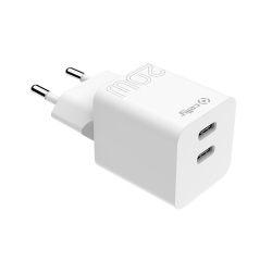 Celly TC2USBC20WWH cargador de dispositivo móvil Smartphone, Tableta Blanco Corriente alterna Interior