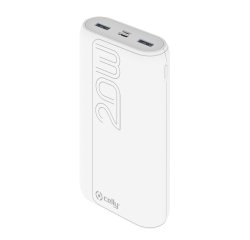 Celly PBPD20000EVOWH batería externa 20000 mAh Blanco