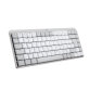 Logitech MX Mini Mechanical for Mac teclado Oficina Bluetooth QWERTY Internacional de EE.UU. Gris, Blanco