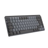 Logitech MX Mini Mechanical for Mac teclado Oficina Bluetooth QWERTY Internacional de EE.UU. Grafito, Gris