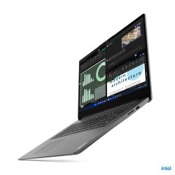 Lenovo V17 Intel® Core™ i7 i7-1355U Laptop 43,9 cm (17.3") Full HD 16 GB DDR4-SDRAM 512 GB SSD Wi-Fi 6 (802.11ax) Windows 11 Pro Grijs