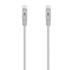 AISENS Cable de Red Latiguillo RJ45 LSZH Cat.6A 500 Mhz UTP AWG24, Gris, 30CM