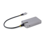 StarTech.com Hub USB-C à 3 Ports - 3x Ports USB-A, Gigabit Ethernet RJ45, USB 3.0 5Gbps, Alimentation par Bus - Hub USB Type-C avec Câble de 30 cm - Adaptateur Ethernet USB C - Mini Hub USB-C pour PC Portable