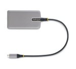 StarTech.com Hub USB-C à 3 Ports - 3x Ports USB-A, Gigabit Ethernet RJ45, USB 3.0 5Gbps, Alimentation par Bus - Hub USB Type-C avec Câble de 30 cm - Adaptateur Ethernet USB C - Mini Hub USB-C pour PC Portable