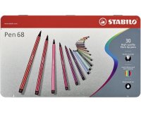 Feutre Pen 68, étui métallique de 30