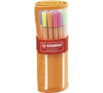 Point 88 stylo-feutre pointe fine (0,4 mm) - Rollerset de 30 stylo-feutres - Coloris assortis