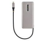 StarTech.com 4-Port USB-C Hub - 1x USB-A & 3x USB-C Ports - USB 3.2 Gen 2 (10Gbps) - Bus Powered - USB Type C Hub w/ 12.6in/32cm Wrap-Around Cable - Portable USB-C to USB-A Hub
