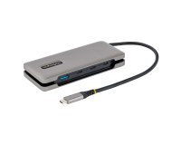 StarTech.com Hub USB-C de 4 Puertos - 1 Puerto USB-A - Concentrador de 3 Puertos USB Tipo C - USB 3.1 de 10Gbps - Ladrón USB Tipo C con Cable de 25cm Envolvente - Splitter USB-C a USB-A