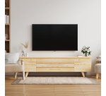 TooQ LP1080F-B soporte para TV 2,03 m (80") Negro