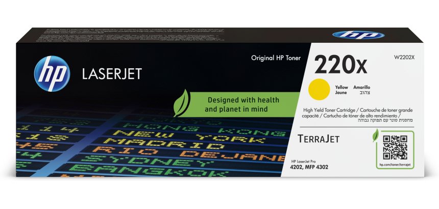 HP Cartuccia toner originale giallo LaserJet 220X