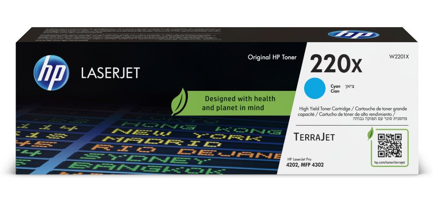 HP Cartuccia toner originale ciano LaserJet 220X