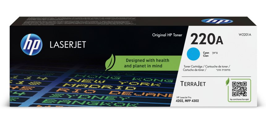 HP Cartuccia toner originale ciano LaserJet 220A