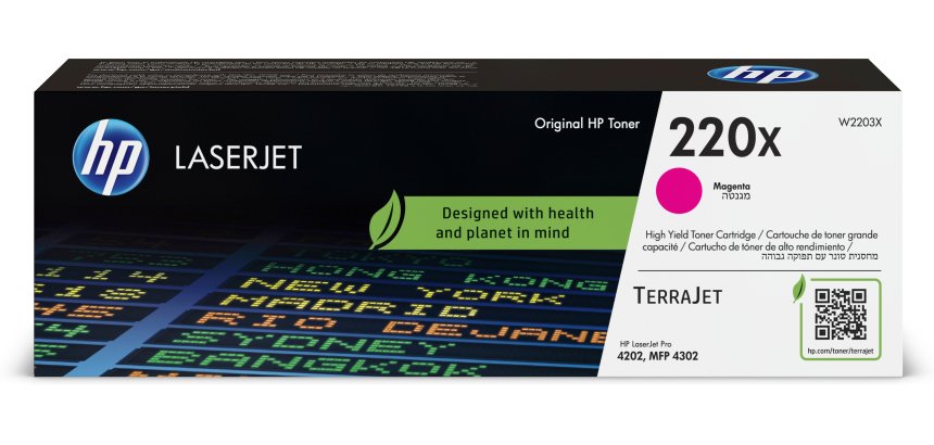 HP Cartuccia toner originale magenta LaserJet 220X