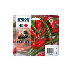 Epson 503XL cartuccia d'inchiostro 4 pz Originale Resa elevata (XL) Nero, Ciano, Magenta, Giallo