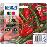 Epson 503XL Multipack - 4er-Pack - XL - Schwarz, Gelb, Cyan, Magenta - original - Tintenpatrone