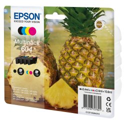 Epson 604 ink cartridge 4 pc(s) Original Standard Yield Black, Cyan, Magenta, Yellow