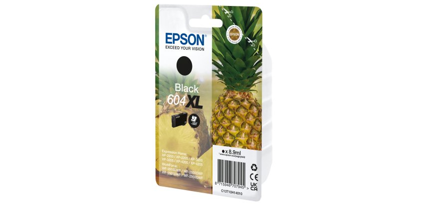 Epson Singlepack Black 604XL Ink