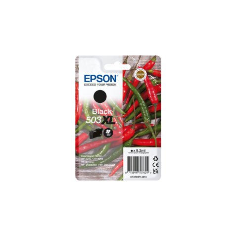 Epson 503XL cartucho de tinta 1 pieza(s) Original Alto rendimiento (XL) Negro