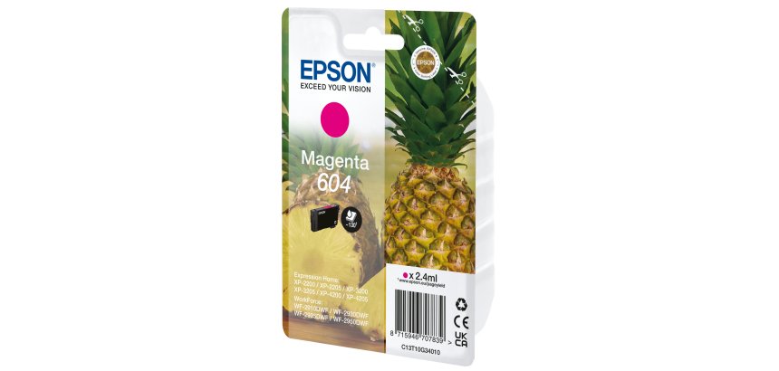 Epson Singlepack Magenta 604 Ink
