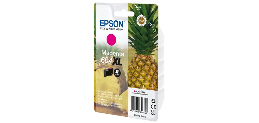 Epson 604XL cartuccia d'inchiostro 1 pz Originale Resa elevata (XL) Magenta