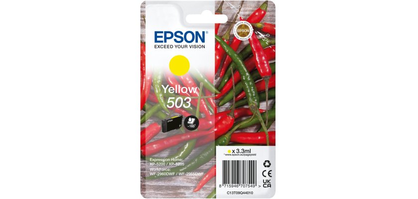 Epson Singlepack Yellow 503 Ink