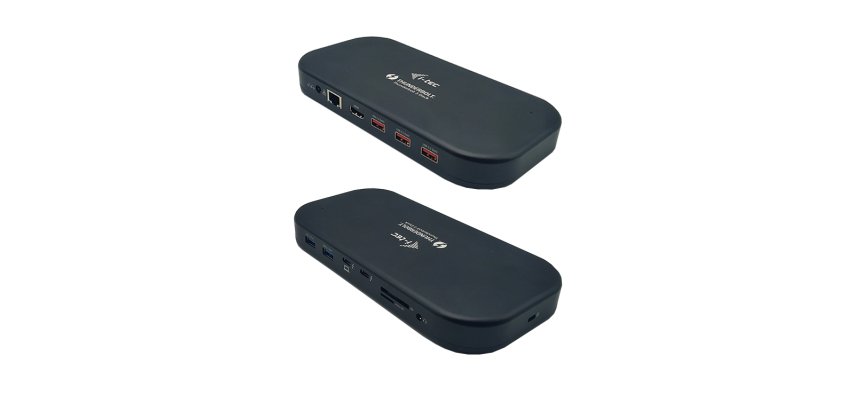 i-tec Thunderbolt 3/USB-C Dual 4K Docking Station + USB-C to DisplayPort Cable (1,5 m) + Power Delivery 60W