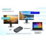 i-tec Thunderbolt 3/USB-C Dual 4K Docking Station + USB-C to DisplayPort Cable (1,5 m) + Power Delivery 60W