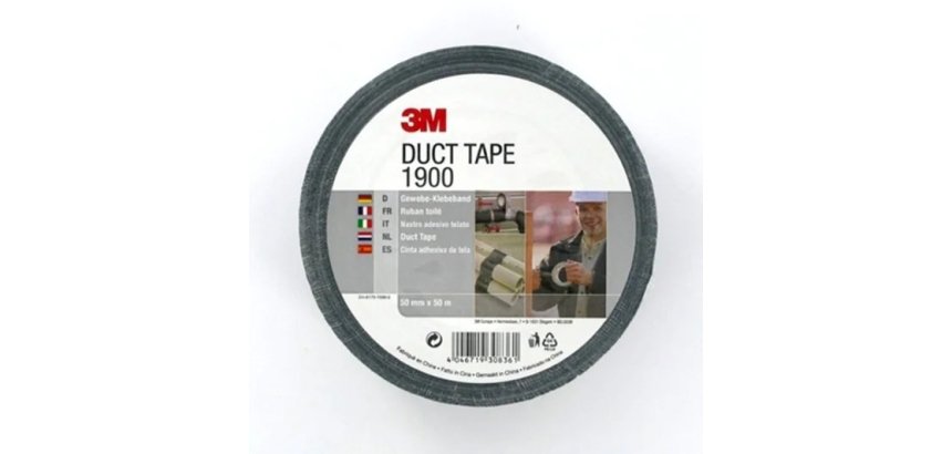 3M 7000071798 duct tape Suitable for indoor use 50 m Fabric Black