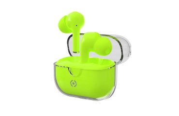 Celly CLEAR Auriculares True Wireless Stereo (TWS) Dentro de oído Llamadas/Música USB Tipo C Bluetooth Verde