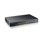 Zyxel GS1915-24EP Géré L2 Gigabit Ethernet (10/100/1000) Connexion Ethernet, supportant l'alimentation via ce port (PoE) 1U Noir