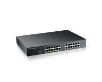 Zyxel GS1915-24EP Gestionado L2 Gigabit Ethernet (10/100/1000) Energía sobre Ethernet (PoE) 1U Negro