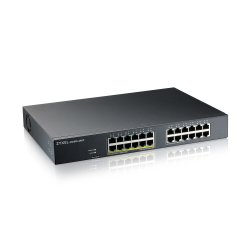 Zyxel GS1915-24EP Gestionado L2 Gigabit Ethernet (10/100/1000) Energía sobre Ethernet (PoE) 1U Negro