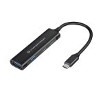 Conceptronic HUBBIES12B hub di interfaccia USB 3.2 Gen 1 (3.1 Gen 1) Type-C 5000 Mbit/s Nero