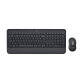 Pack Teclado + Ratón Business teclado Bluetooth AZERTY en Belga Grafito Logitech Signature MK650