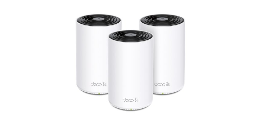 TP-Link Deco XE75 Pro (3-pack) Tri-bande (2,4 GHz / 5 GHz / 6 GHz) Wi-Fi 6E (802.11ax) Blanc Interne