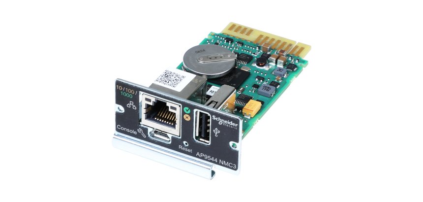 APC Carte de communication SNMP/WEB gamme Easy UPS monophasé compatible PowerChute