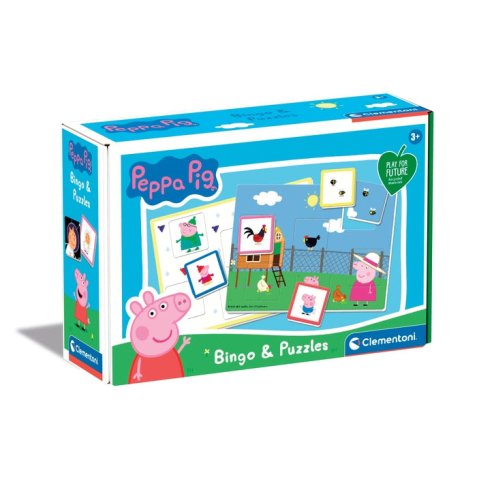 Clementoni Peppa Pig Bingo Gioco da tavolo Puzzle