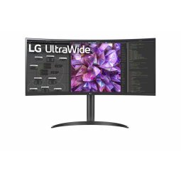 LG 34WQ75C-B - LED-Monitor - gebogen - 86.705 cm (34.14") - HDR