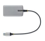StarTech.com Hub USB 3 Ports - 3x Ports USB-A - Gigabit Ethernet (RJ45) - Mini Hub USB, USB 3.0 5Gbps - Alimentation par Bus - Hub USB pour PC Portable avec Câble de 30 cm - Adaptateur LAN USB - Répartiteur USB