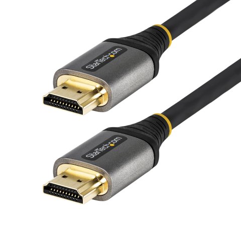 Cable HDMI de 50cm HDMI 2.1 8K - Certificado de Ultra Alta Velocidad - 48Gbps - 8K 60Hz - 4K 120Hz - HDR10+ - eARC - Cable HDMI Ultra HD 8K - Cubrimiento de TPE