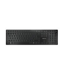 CHERRY KW 9100 SLIM teclado Universal RF Wireless + Bluetooth QWERTY Español Negro