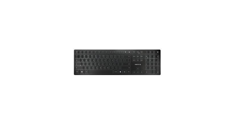 CHERRY KW 9100 SLIM clavier Universel RF sans fil + Bluetooth QWERTY Anglais Noir