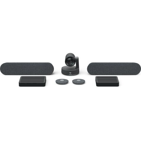 Logitech Large Microsoft Teams Rooms video conferencing systeem Ethernet LAN Videovergaderingssysteem voor groepen