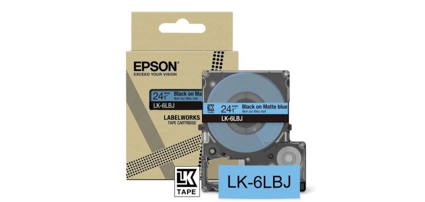 Epson LK-6LBJ Black, Blue
