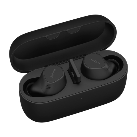 Jabra Evolve2 Buds Auriculares Inalámbrico Dentro de oído Oficina/Centro de llamadas USB Type-C / USB Type-A Bluetooth Negro