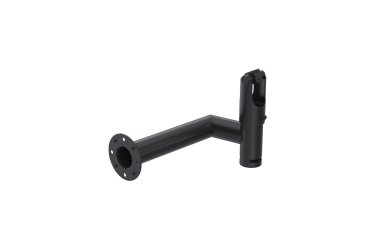 Ergonomic Solutions SpacePole Kiosk SPK615-02 accesorio para terminal de punto de venta Brazo basculante Negro Metal
